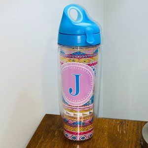 Tervis Flip Top "J" Tumbler